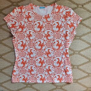 J. McLaughlin Catalina cloth tee - sz M